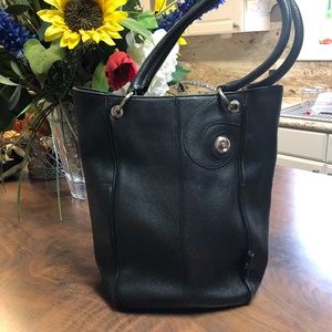 Vita Moda Italia deep leather bag
